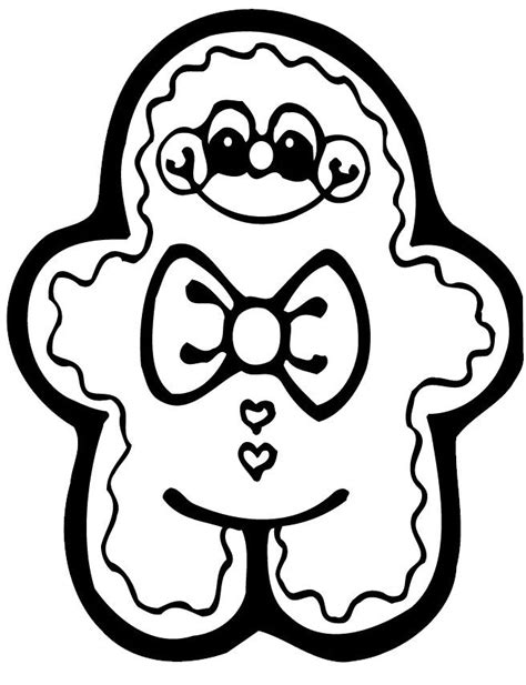 cute  gingerbread coloring  kids christmas coloring pages