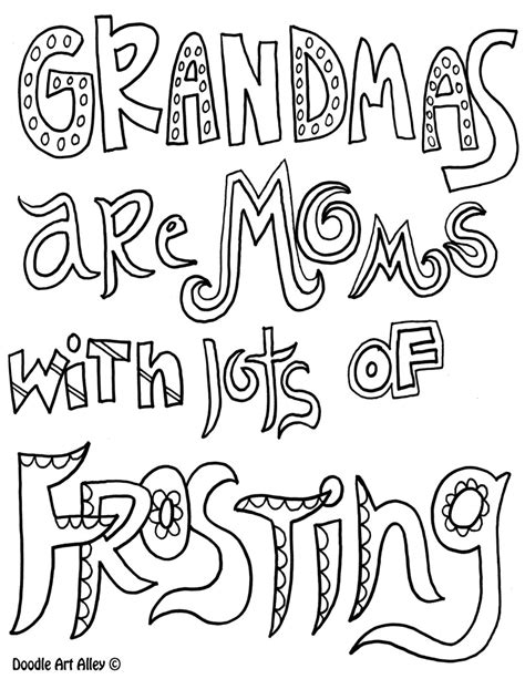 grandmother coloring pages  getcoloringscom  printable