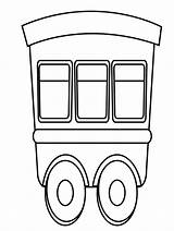 Eisenbahnwaggon Transportmittel Malvorlage Zug Waggon Waggons Malen Ausmalbilder sketch template
