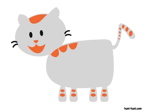 high quality cat clipart flashcard transparent png images