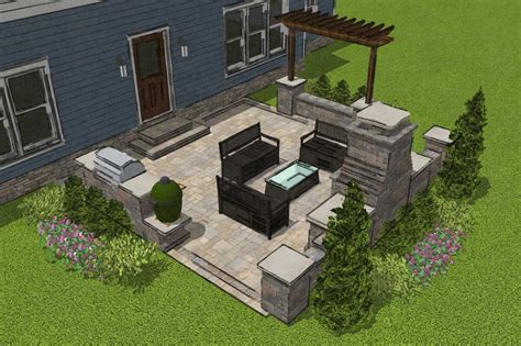 small patio designs  big impact romanstone hardscapes