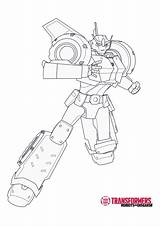 Transformers Disguise Robots Coloring Pages Coloriage Template sketch template