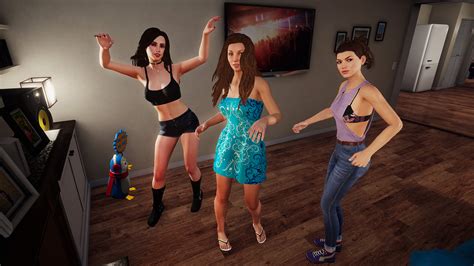 Comedy Sex Game House Party Adds Playable Woman Leaves Early Access