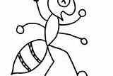 Ants Coloring Pages Collecting Orange Two sketch template