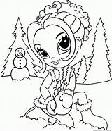 Coloring Pages Frank Lisa Girl Printable Glamour Snowman Adults Print Girls Dog Sculpts Books Gif Cat Comments Angel sketch template