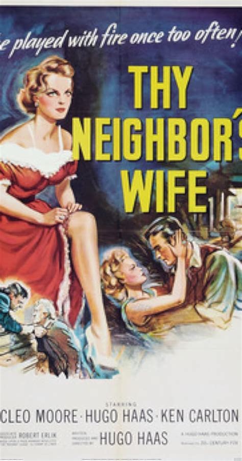 thy neighbor s wife 1953 imdb