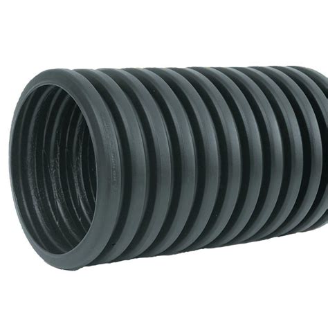 advanced drainage systems     ft corex drain pipe solid   home depot