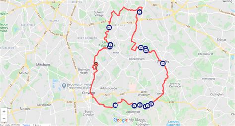 marathon march south london route announcement palace  life foundation