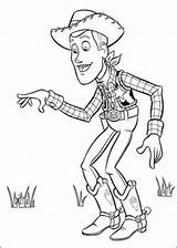 Coloring Sheriff Woody Categories Pages sketch template