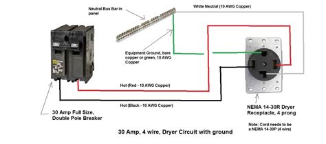 220 Dryer Plug Wiring Diagram 4 Wire