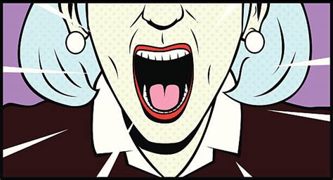 royalty free screaming woman clip art vector images and illustrations istock