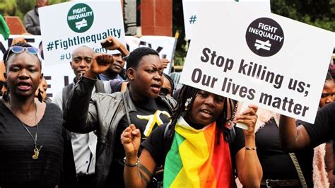 kenyans hold protest against inequality turkishpress