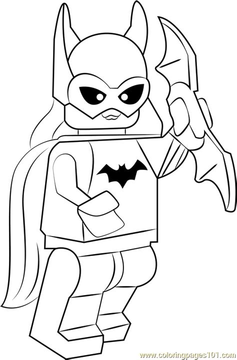 lego batgirl coloring page  kids  lego printable coloring pages   kids
