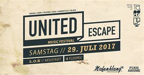 Party United Escape Festival Xxx Xxx Lokhaus In