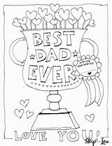 Birthday Happy Coloring Dad Printable Pages Daddy Card Colouring Papa Kids Sheets Fathers Super sketch template