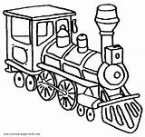 Coloring Pages Transportation Color Train Trains Printable Kids Cars Sheets Found sketch template