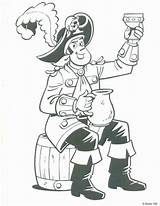 Piraat Piet Kleurplaten Piraten Pirat Kinderfeestje Studio100 Animaatjes sketch template