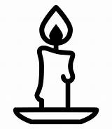 Candle Outline Clipart Clip Svg  Arts 1060 Library sketch template