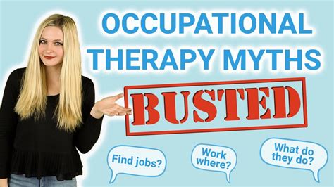 three misconceptions about occupational therapy and the truth youtube