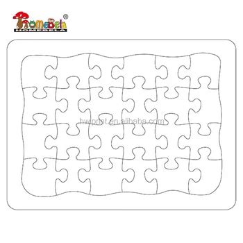 handmade printable  paper cardboard jigsaw puzzle pcs interlocking