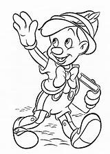 Pinocchio Pinocho sketch template