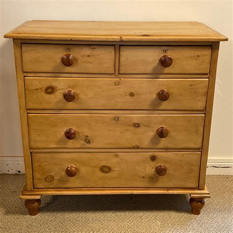 victorian pine chest  drawers pine chest  drawers hemswell