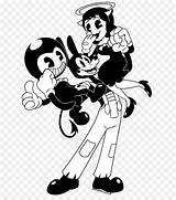 Bendy Coloring Boris Cleanpng Cuphead Banner2 Cattivo Lupo Disegni Kisspng Lifted Batim sketch template