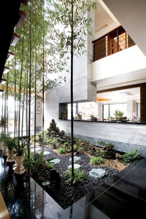 34 Interior Designs with Indoor Trees - MessageNote