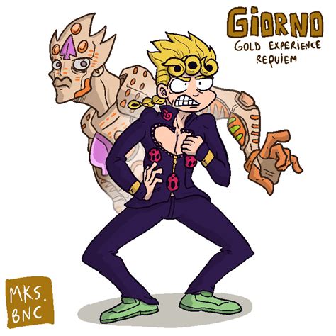 Giorno Gold Experience Requiem By Zamothos On Deviantart