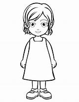 Printable People Clipart Coloring Cliparts Library Children Pages sketch template