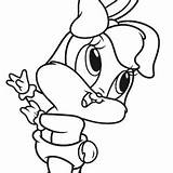 Looney Coloring Tunes Clipartbest Duffy sketch template