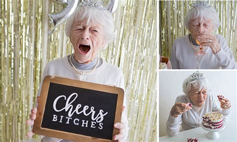 adelaide woman photos 90 year old nan celebrating birthday daily mail online