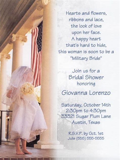 this military bridal shower invitation love and honor invitations can