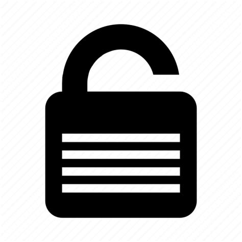 Lock Password Secure Security Unlock Icon Download On Iconfinder