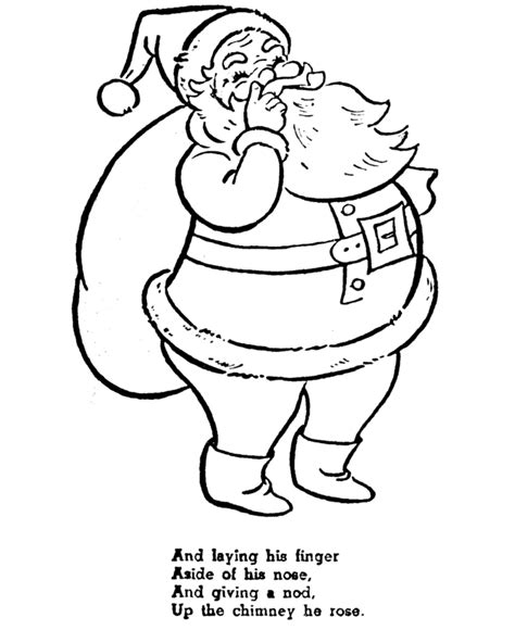 printable twas  night  christmas coloring pages