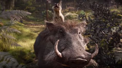 Timon And Pumbaa Are Terrifying In The First Lion King