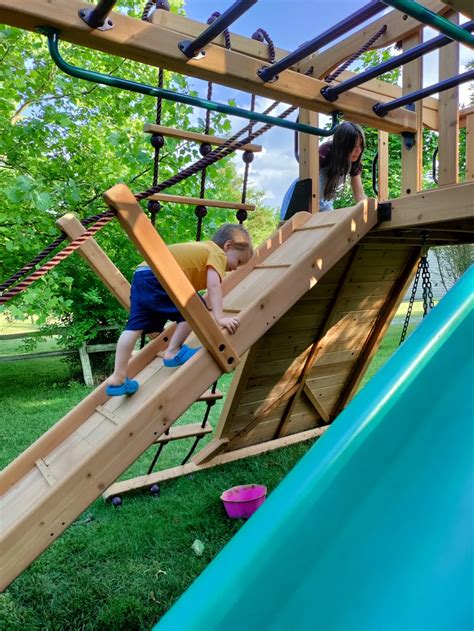 backyard adventures custom designed playground review thrifty nifty mommy