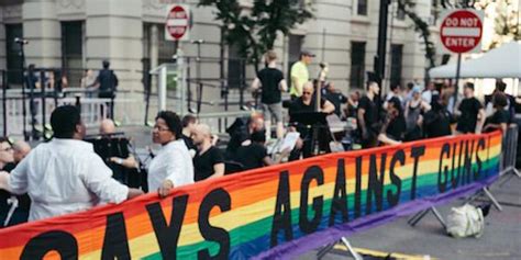 Gays Against Guns Hosts Pulse Memorial Outside Stonewall Inn