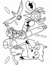 Pokemon Coloring Pages Advanced Picgifs Colouring Print sketch template