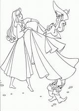 Coloring Sleeping Beauty Pages Coloringpagesabc Disney Posted Colorear Para Durmiente Bella sketch template