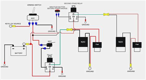 auto start stop circuit diagram