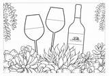 Wine Coloring Pages Book National Celebrate Ruralmom Adult Color Rural Mom However Hope Enjoy Choose These sketch template
