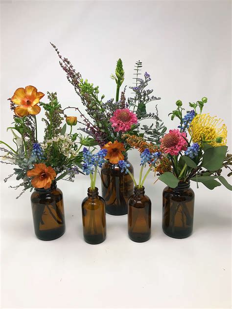 wildflower bud vases stems brooklyn