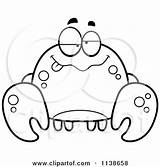Crab Drunk Cartoon Clipart Thoman Cory Outlined Coloring Vector 2021 sketch template