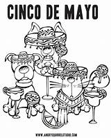 Coloring Pages Cinco Mayo Printable Derby Kentucky Margarita Color Getcolorings Party Animals Getdrawings Happy Downloads Index Colorings sketch template