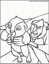 Coloring Pages Zazu Lion King Comments Simba sketch template