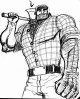 Lumberjack Drawing Man Bunyan Paul Cartoon Draw Lumberjacks Deviantart Style Choose Board Google sketch template