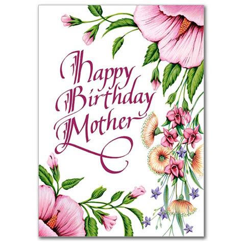 mother birthday card printable