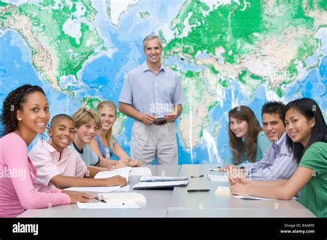 geography lesson high resolution stock photography  images alamy