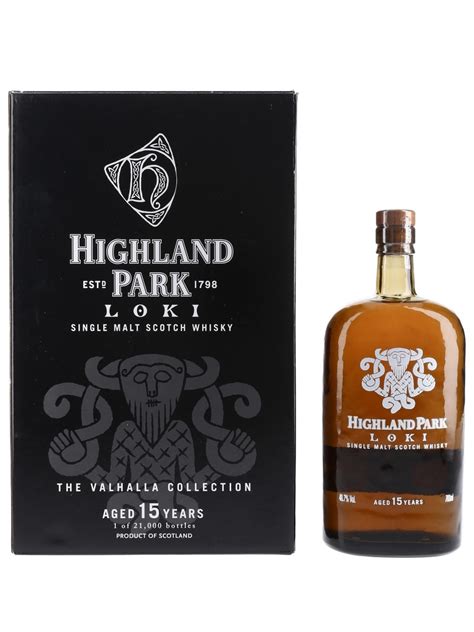 highland park loki lot 63844 whisky auction whisky